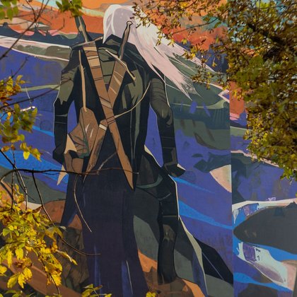 Mural Wiedźmin, fot. ŁÓDŹ.PL