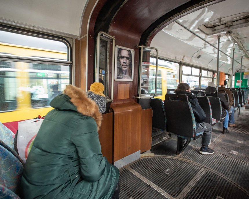 Tramwaj z Wiedźminem fot. Paweł Łacheta